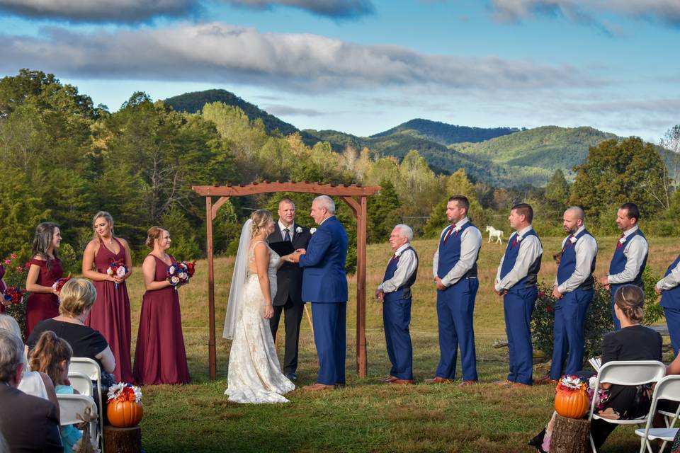 Wedding at Reid's Landing