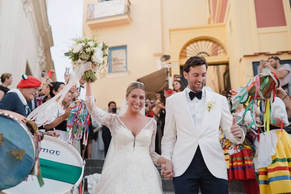 Destination wedding in Capri