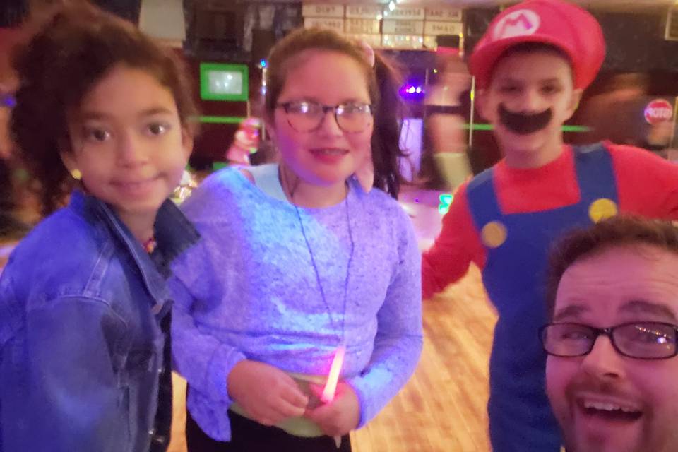 HALLOWEEN AT THE ROLLER RINK