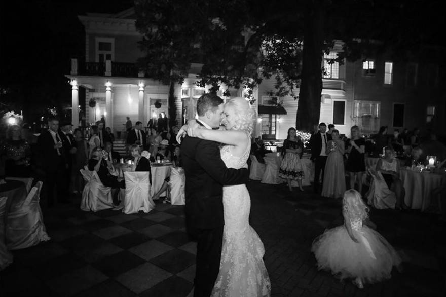 Couple kissing