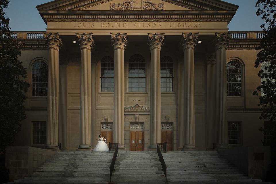 UNC Bridal Session