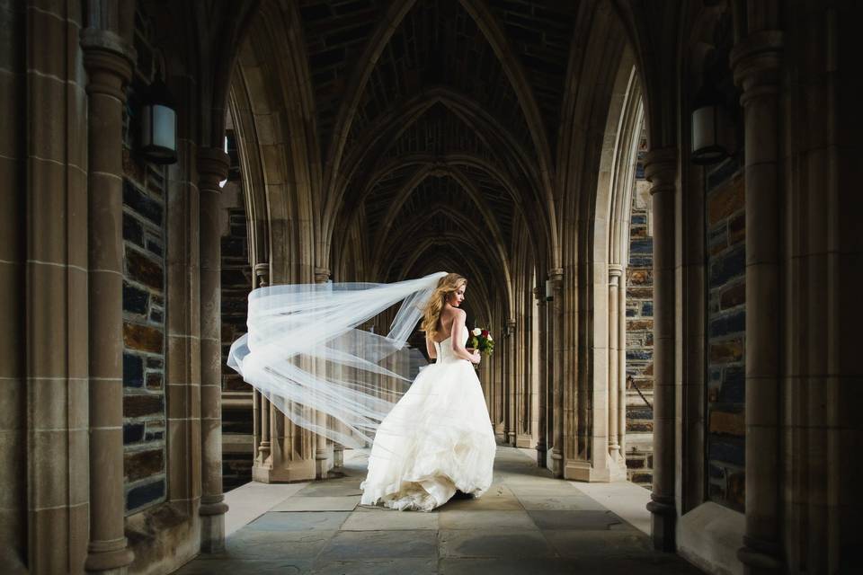 Duke Chapel Bridal