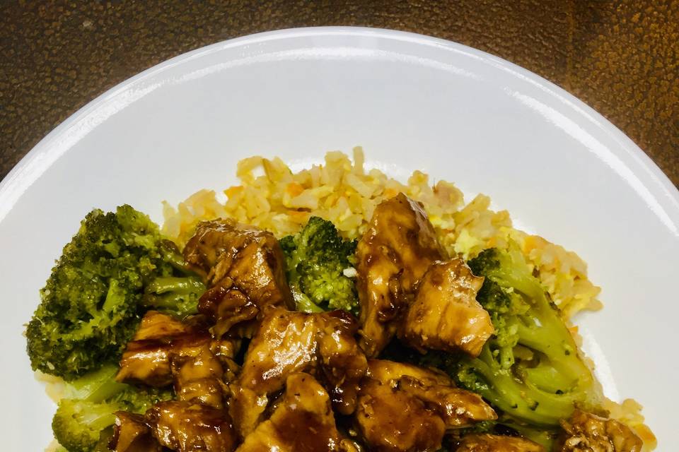 Broccoli chicken stir-fry