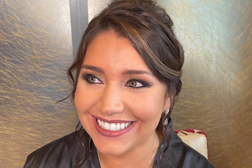 Maid of Honor makeup