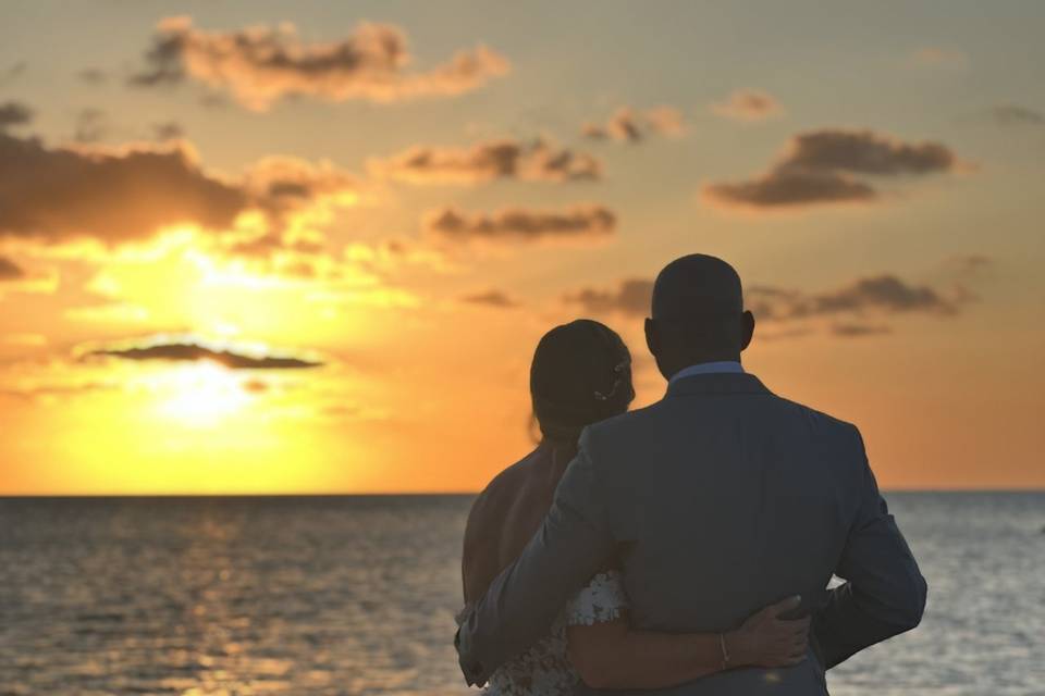 Sunset Wedding