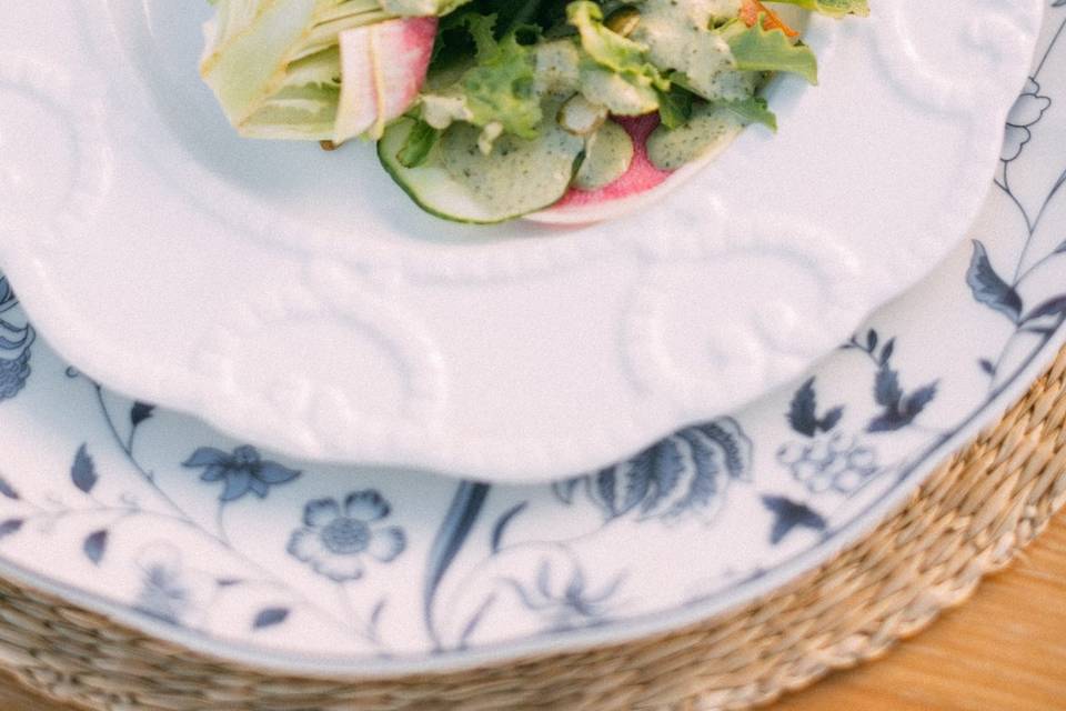 Omni Catering Plated Salad