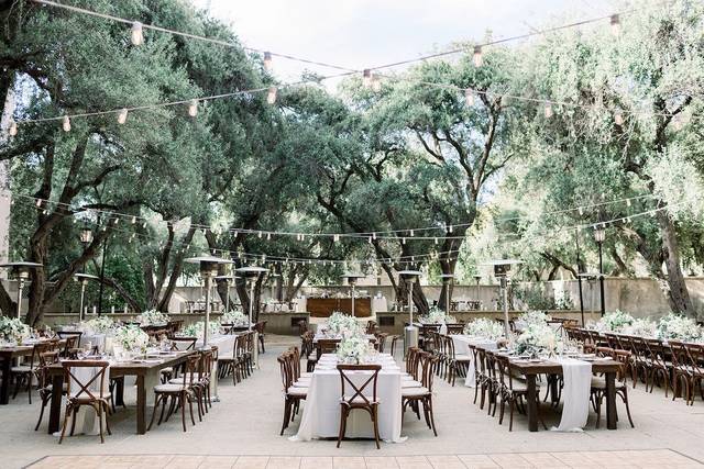 Outdoor wedding venue