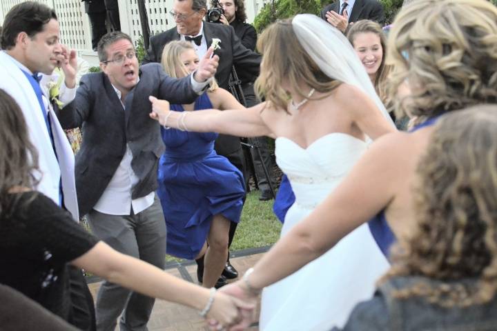 Dancing with the bride