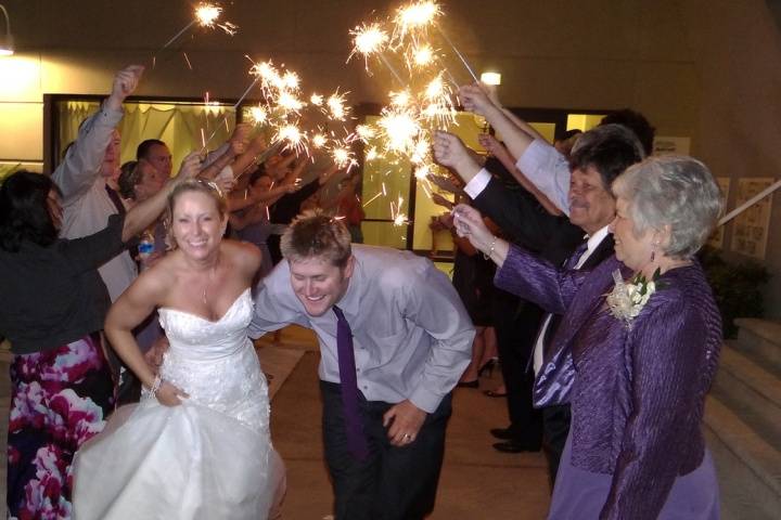 Sparkler exit