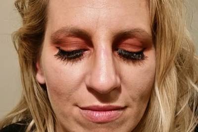 Romantic smokey eye