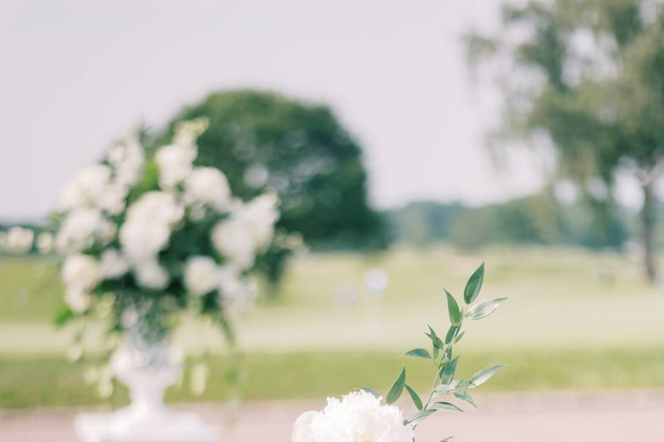 Peony Chair flowers