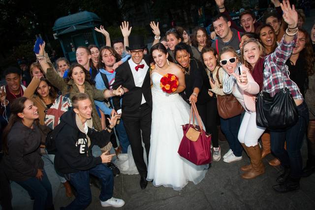 Wedding couple