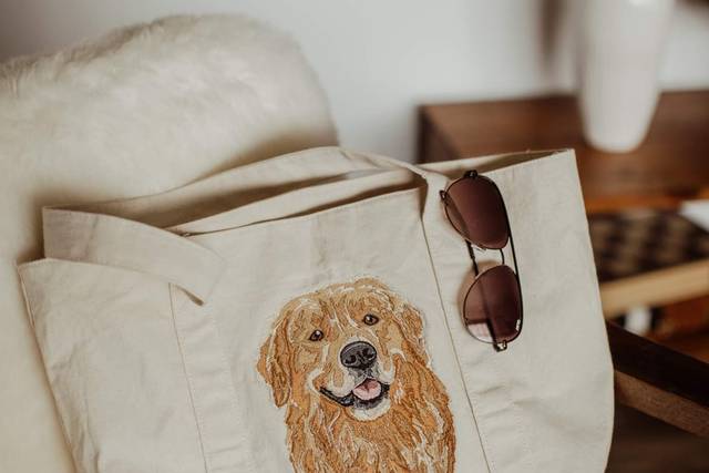 Custom Embroidered Tote