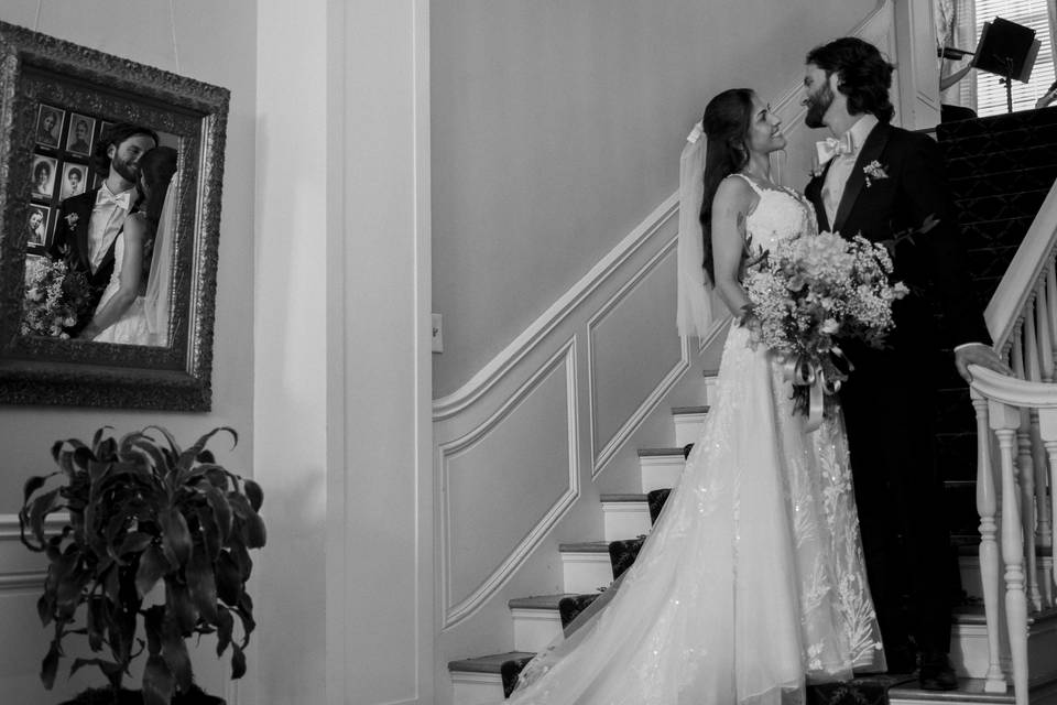 Bride and Groom-The Mansion