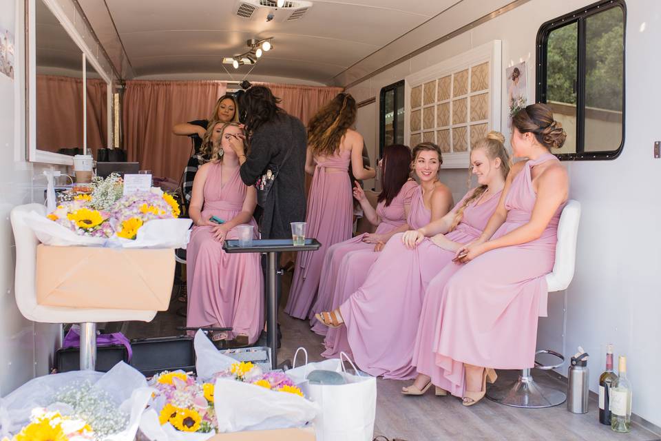 Wedding with the Beauty Lounge