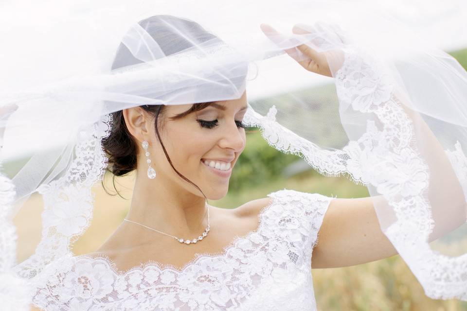 Custom Lariat Bridal Necklace
