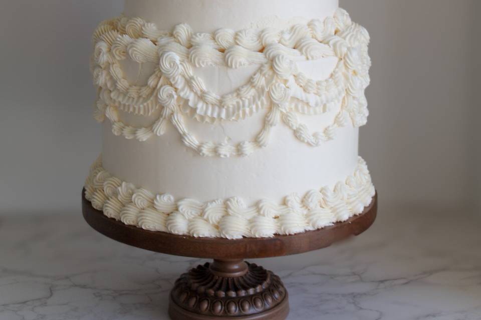 Vintage Wedding Cake Utah