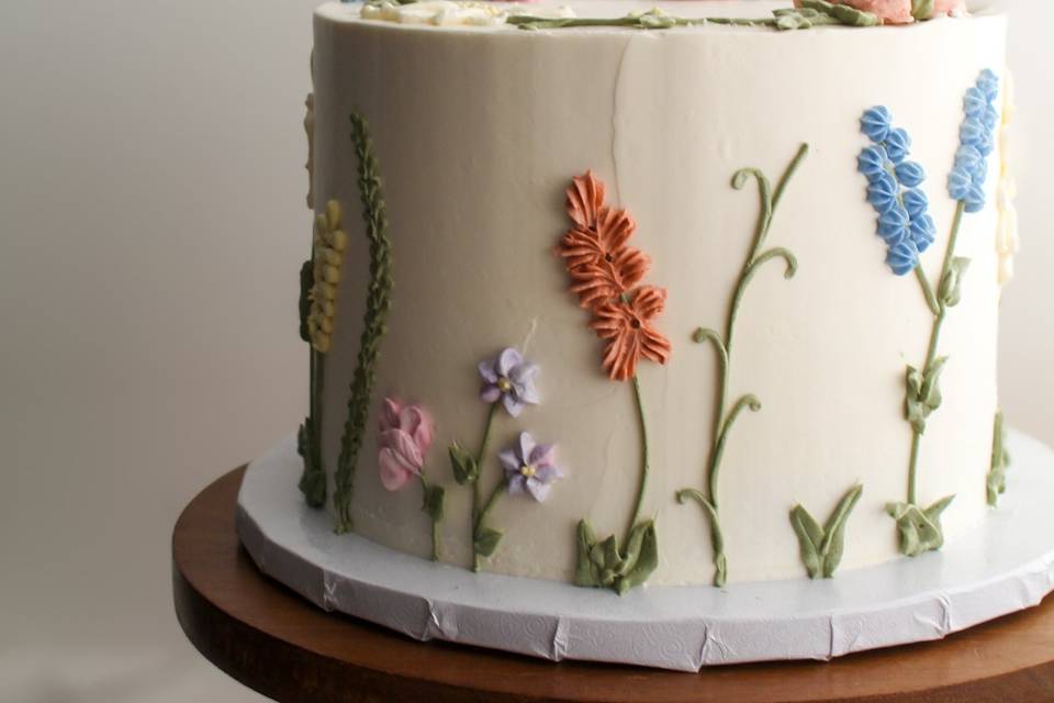 Floral Utah Wedding Cakes
