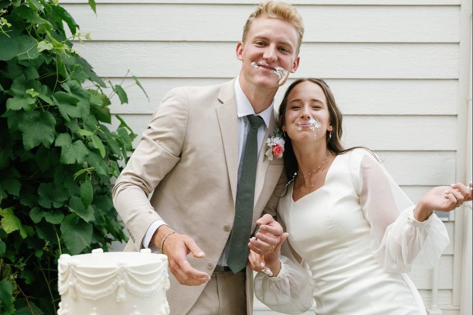 Vintage Wedding Cake Utah
