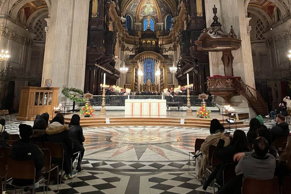 St. Paul's Cathedral. London,