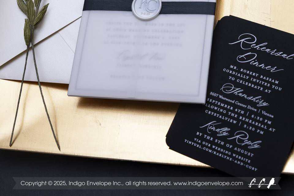 Silk Band and Wax Seal