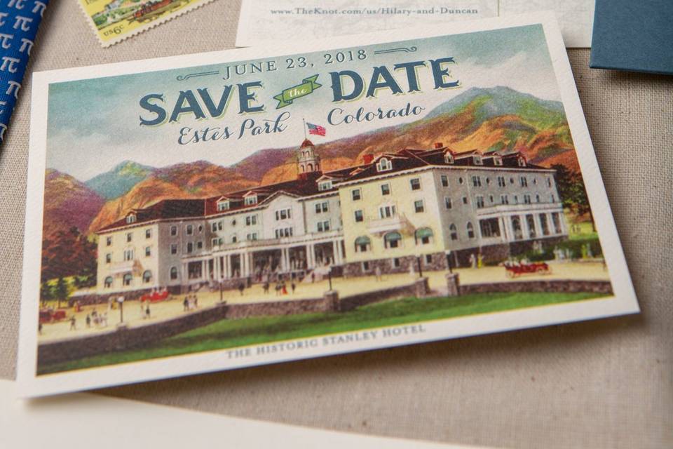 Estes Park Save The Date