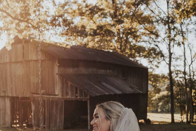 The famous barn swing
