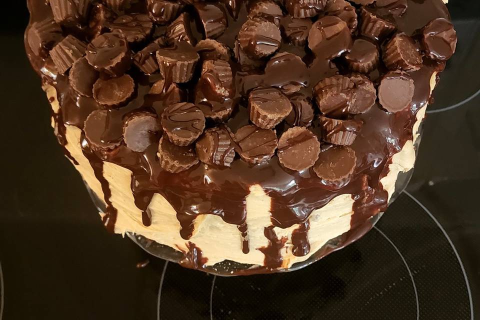 Chocolate PB Cup Cake