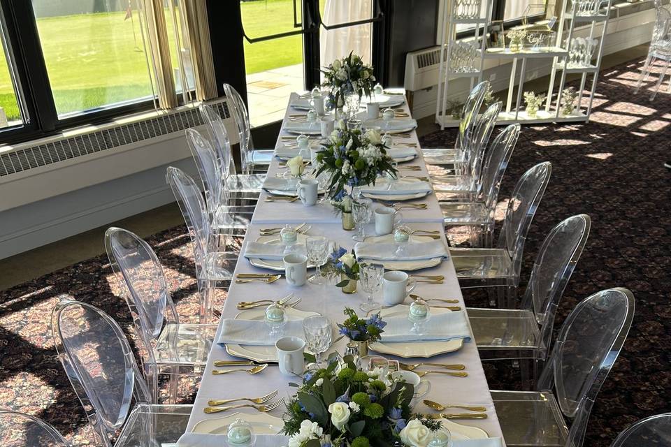 Tablescape & Chairs