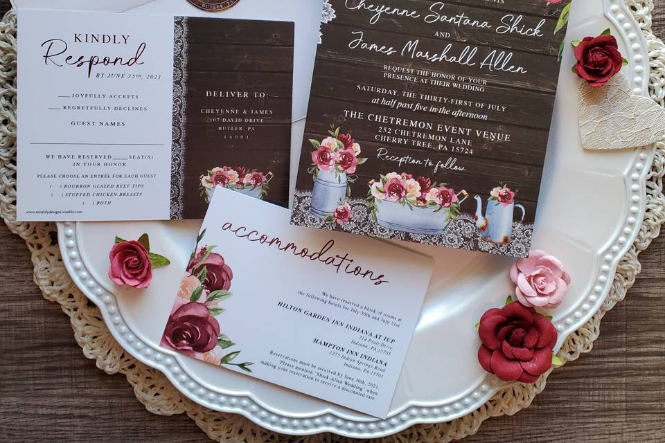 Rustic Farmhouse Floral