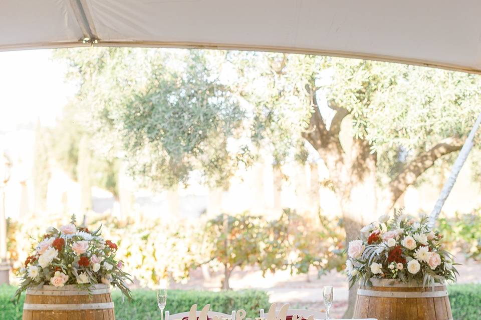 Sweetheart table