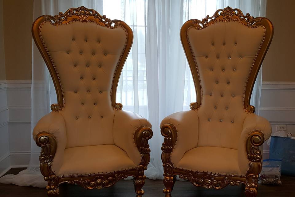 King & Queen Chairs