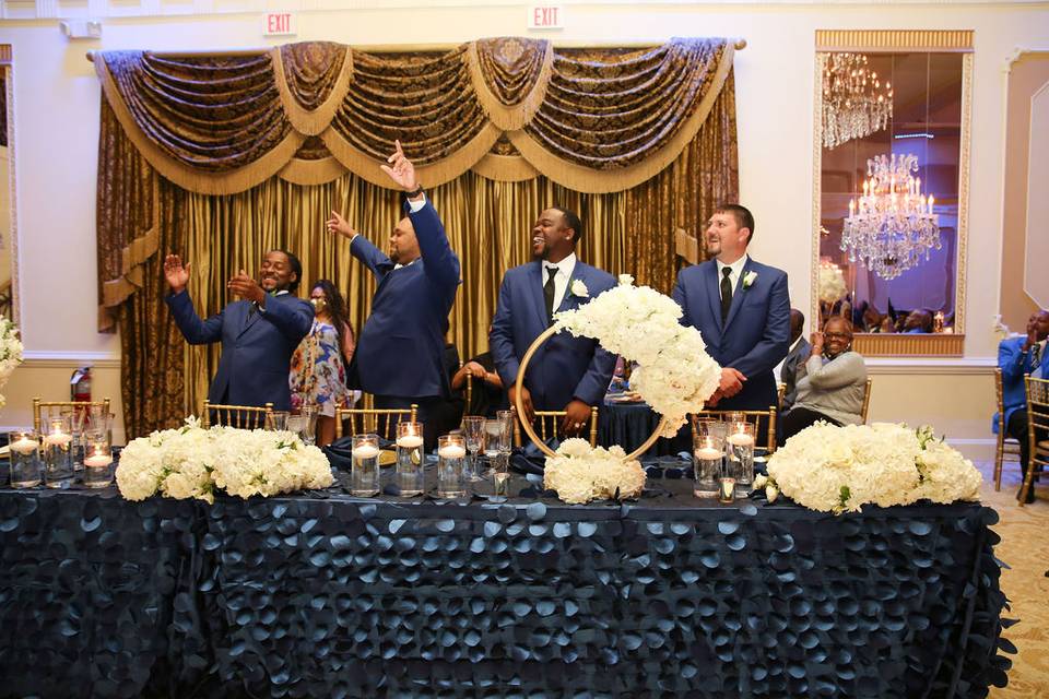 Groomsmen entrance