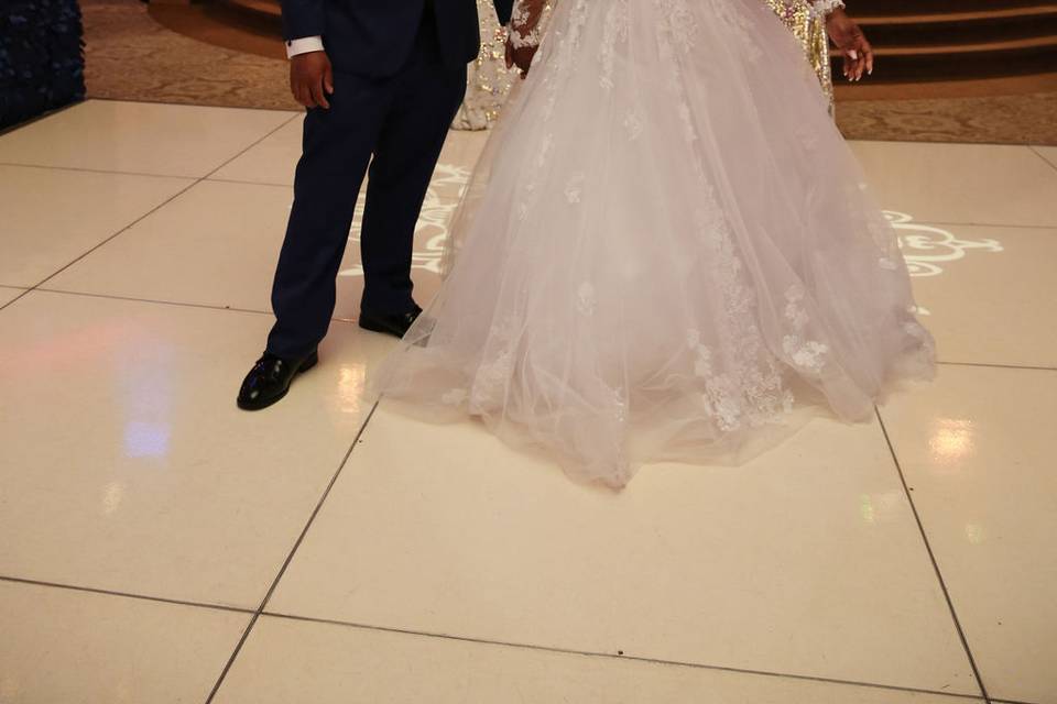 Bride & room entrance