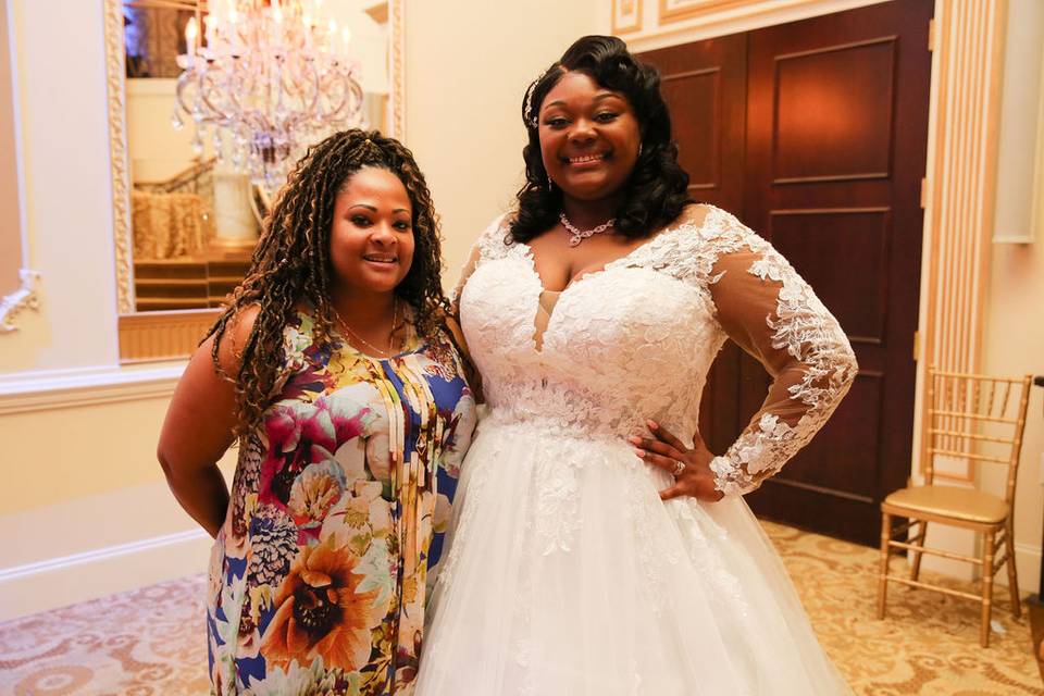 Bride and I