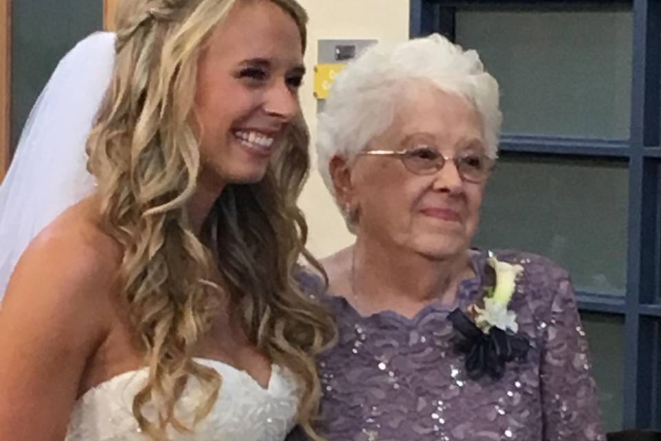 Bride and Grandmother