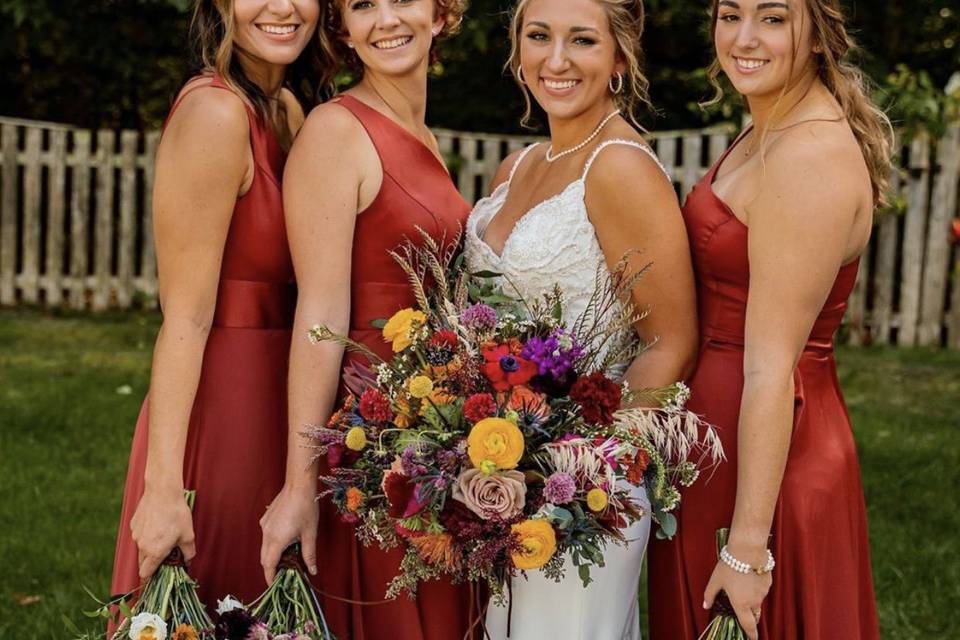 Bridal party beauties