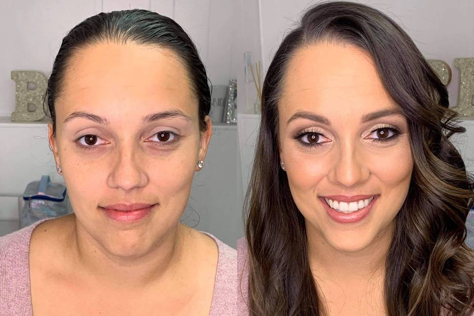 Before & after 💄