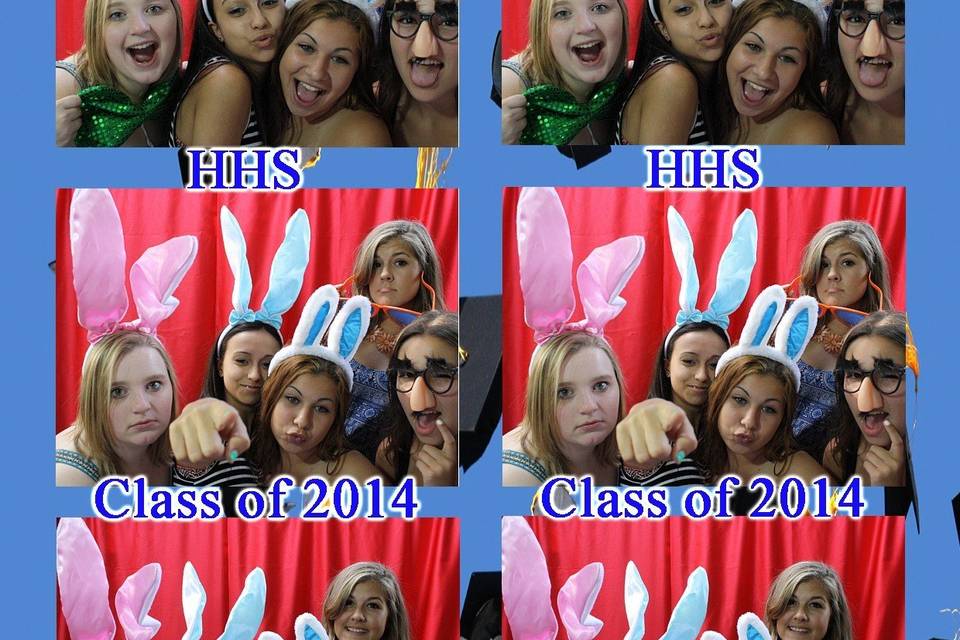 Caroline Graduation 2014School - Prom - Homecoming - Grad - college - universityPhoto Booth Rental