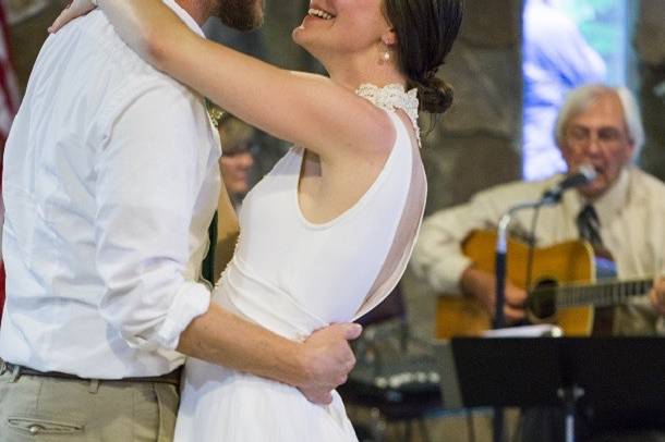 Couple dancing