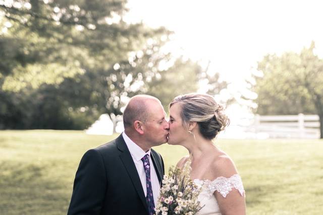 A sweet kiss