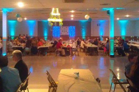 Wedding reception