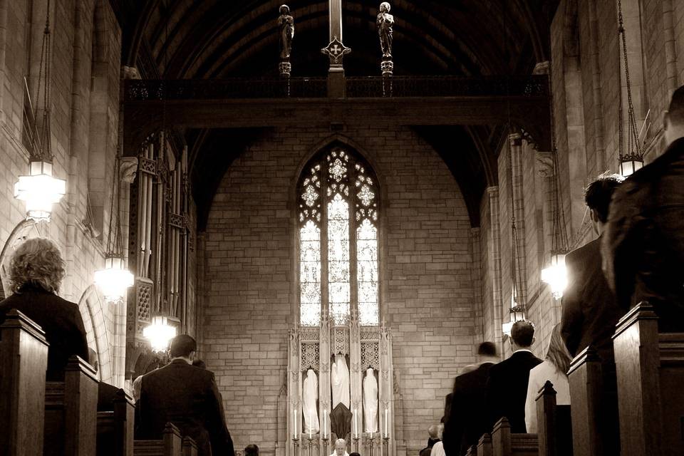 Ceremony at Cathedral