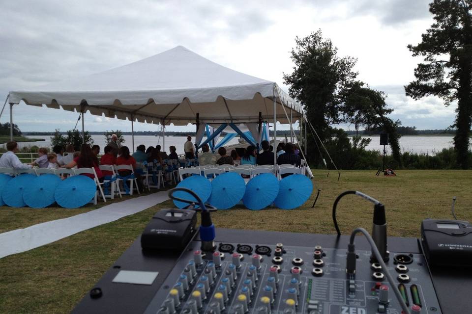 Ceremony at Watermark Marina