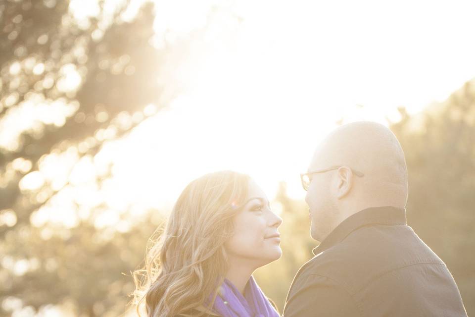Gorgeous engagement session at Marin Headlands