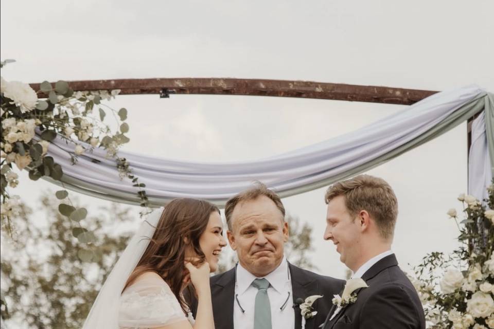 Exchanging vows