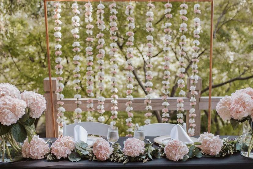 Simple Elegant Table Set up