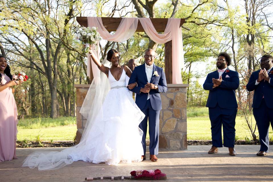 Jump the broom!