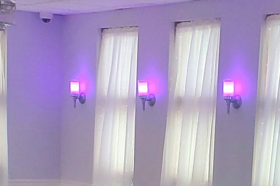 Purple Uplighting