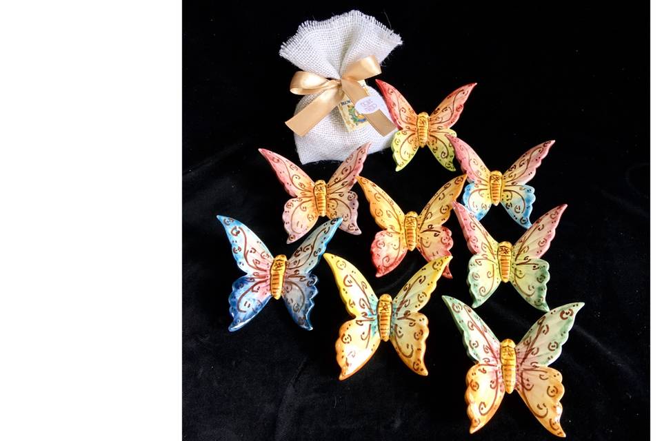 Pastel butterflies